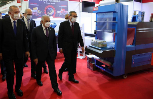 Binali Yıldırım, MÜSİAD EXPO Fuarı’na Erdoğan ile birlikte katıldı
