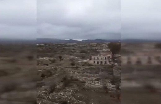 İşgalci Ermenistan geri çekilirken dahi yakıp yıktı! MSB'den 'Ağdam' paylaşımı