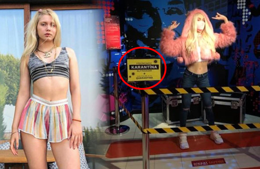 Aleyna Tilki'yi bu şekilde görenler şaşkına döndü! Etrafı kapatıldı