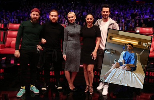 O Ses Türkiye'nin yıldızından kötü haber! Hastaneden fotoğraf paylaştı