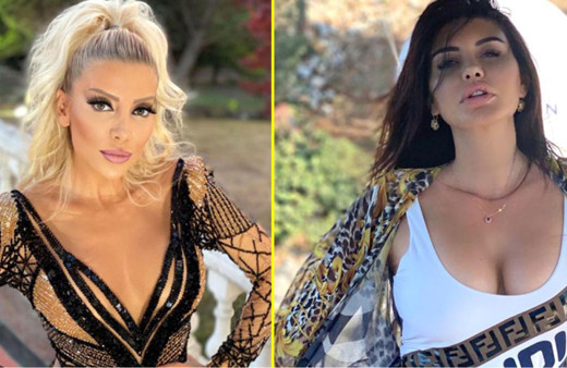 Gülşah Saraçoğlu ve Ebru Polat duş alırken ürün tanıttı