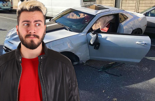 Kaza yapan Enes Batur'a gelen yorumlar pes dedirtti bakın ne cevap verdi