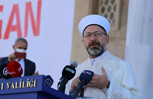 Diyanet İşleri Başkanı Ali Erbaş'tan sert tepki: Yoksun bir cahiliye düşüncesinin tezahürüdür