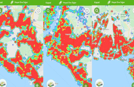 Koronavirüs vaka sayısı patladı! İstanbul'da harita kırmızı oldu