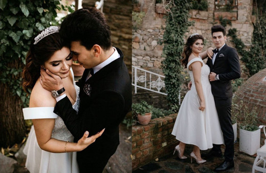 Hanife Gürdal ve eşinin romantik anları! Canlı yayında evlilik teklifi etti