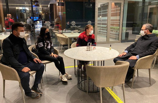 Bakan Kasapoğlu, teknik direktör Yılmaz Vural'ı ziyaret etti