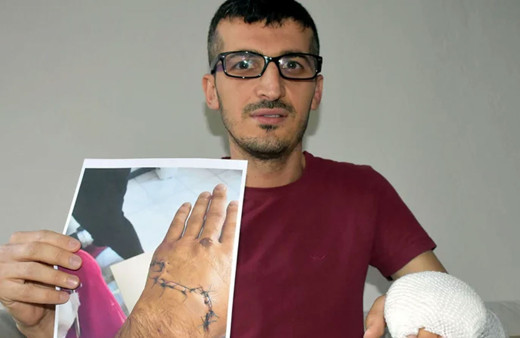 Bornova'da koronavirüsü yenen midyeciye saldırı