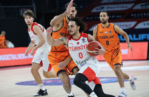 A Milli Erkek Basketbol Takımı, EuroBasket elemelerinde Hollanda'yı devirdi