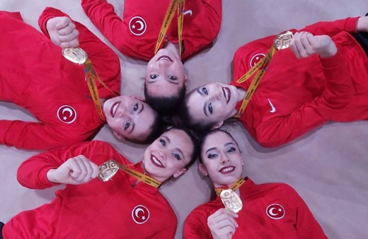 Ritmik Jimnastik Grup Milli Takımı, Avrupa Şampiyonu oldu