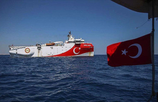 Oruç Reis gemisi Antalya Limanı'na döndü