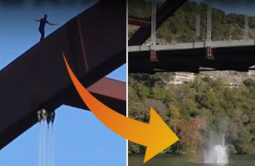 Köprüden nehre atlayan ABD'li YouTuber kafatasını kırdı