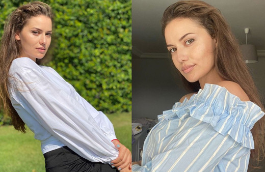 Fahriye Evcen artık eskisinden daha fit geri dönüşü muhteşem oldu