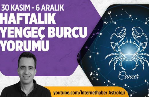 30 Kasım - 6 Aralık haftalık Yengeç burcu yorumu bazı ayrılıklar sizi bekliyor!