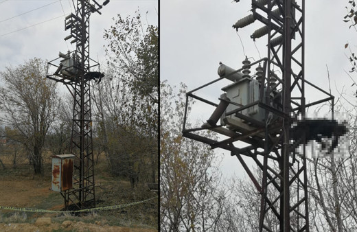 Afyonkarahisar'da trafoda korkunç görüntü! Yanmış halde bulundu