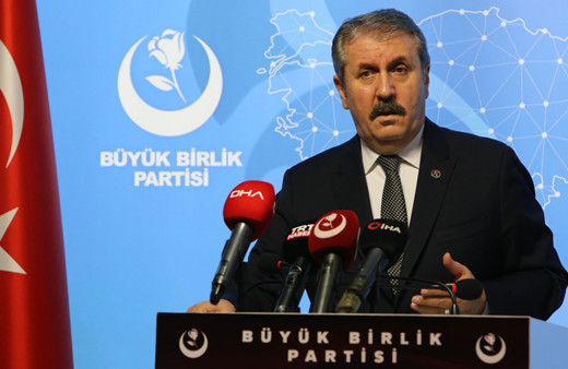 BBP lideri Mustafa Destici'den CHP'li vekile sert tepki: Edepsizlik ve hadsizliktir