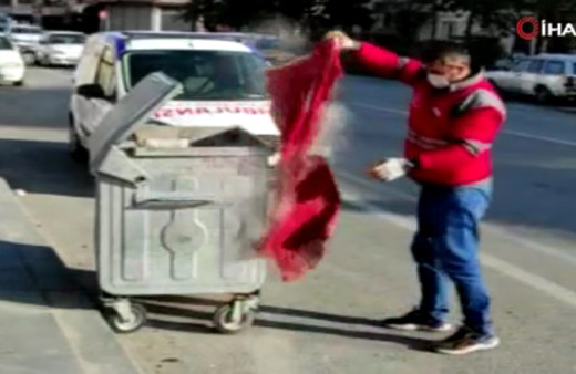 Kayseri'de izleyenleri duygulandıran görüntü! Ambulans görevlisinin hareketi büyük takdir topladı