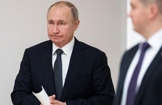 Vladimir Putin'i terleten başkan sorusu