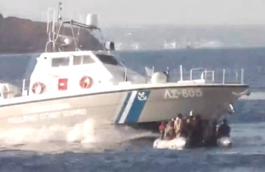 Ege'de Yunan barbarlığının kanıtı görüntüler! "Geri itmeyi" inkar edenlere kapak oldu