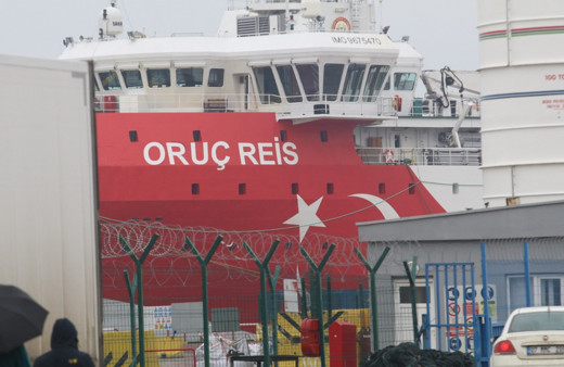 TSK unsurlarının, Doğu Akdeniz ve Ege'de 'Oruç Reis' görevi