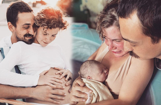 Ayşecan Tatari suda yaptığı doğumu böyle anlattı Çocuklar Duymasın'ın Duygu'suydu