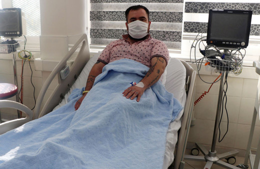 Kayseri'de yerli aşı gönüllüsünden 'yan etki' açıklaması