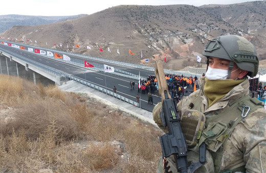 Cumhurbaşkanı Erdoğan Sarıkamış-Horasan yolu açılış törenine katıldı tarihi adım attık