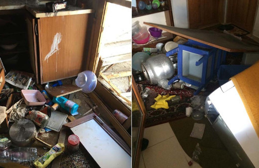 Rize'de 25 ev ayıların saldırısına uğradı! Her yerde pençe izleri