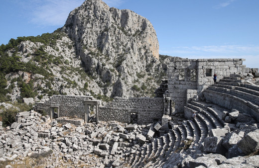 Büyük İskender'in alamadığı Termessos'a ziyaretçi ilgisi
