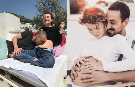 Edip Tepeli'den Ayşecan Tatari'nin doğum pozunu eleştirenlere sert tepki