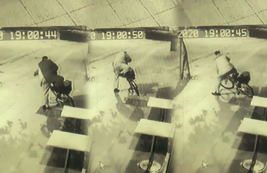 Manavgatta alkollü hırsızın çaldığı bisikletle sınavı izleyenleri gülümsetti!