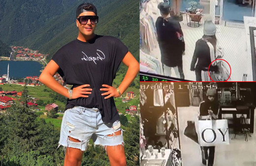 Hakan Kakız’a mağazada hırsızlık şoku! Çantasının çalınma anı kamerada