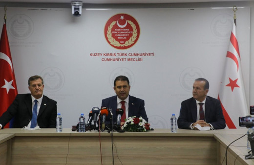 KKTC'de koalisyon hükümetinde bakanlık dağılımı belli oldu