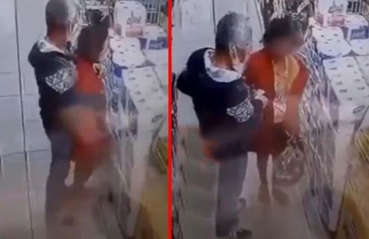 Sosyal medyayı sallayan taciz görüntüsü