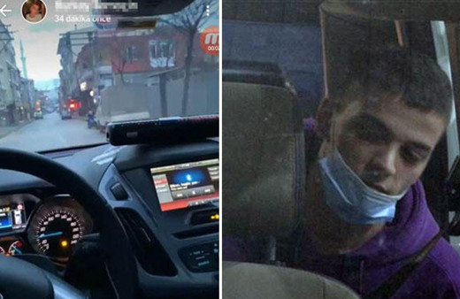 Polis kılığında uygulama yaparken baltayı taşa vurdu!