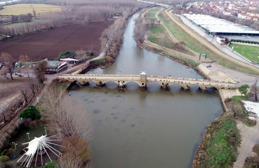 Edirne'de Meriç ve Tunca nehirlerinin debileri 3 kat artı