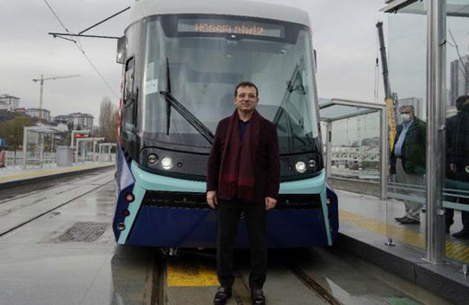Ekrem İmamoğlu: Eminönü-Alibeyköy tramvay hattı 1 Ocak'ta hizmete giriyor