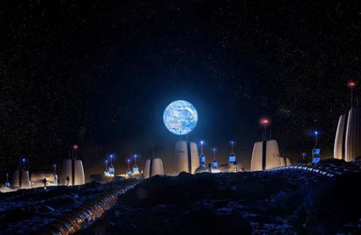 İşte Ay'a inşa edilecek evler! Avrupa Uzay Ajansı görselleri paylaştı