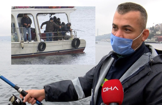 Balıkçılar Arnavutköy'de birbirine sitem ediyor: 3 metre şartı teknede bozuldu