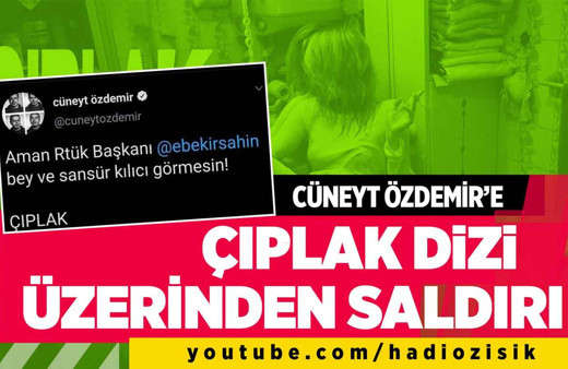 Cüneyt Özdemir'e çıplak dizi üzerinden saldırı!