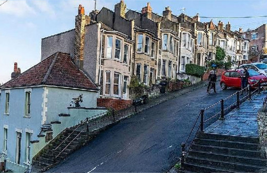 İngiltere'de duvarına graffiti yapıldı zengin oldu evin değeri 17 kat arttı