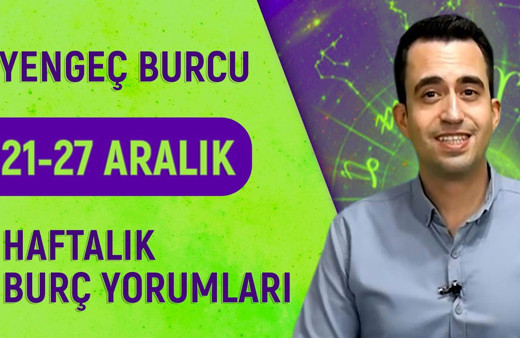 Yengeç haftalık yorumu 21-27 Aralık odağınız ilişkilerde!