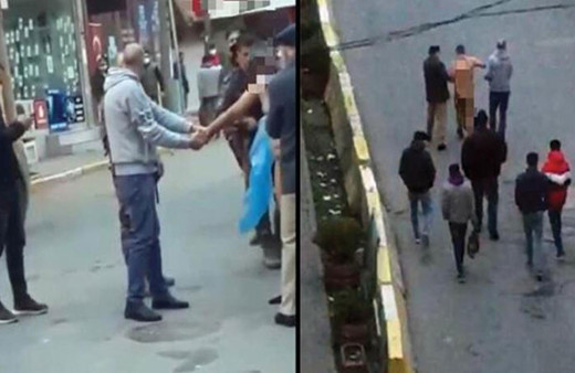 İstanbul'da şok görüntü! Çırılçıplak soyup sokaklarda gezdirdi!