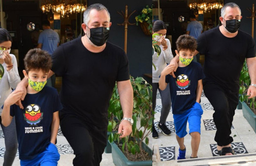 Cem Yılmaz ve oğlu Kemal'den eğlenceli video: Cem Yılmaz bitmiş