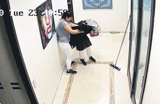 Kadından kadına işyerinde öldüresiye dayak!