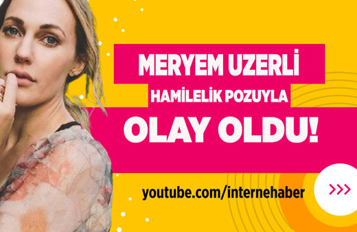 Meryem Uzerli hamilelik pozuyla olay oldu!