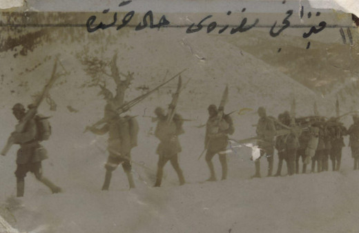 Bakanlık Sarıkamış Harekatı'na katılan askerlerin tarihi fotoğraflarını paylaştı