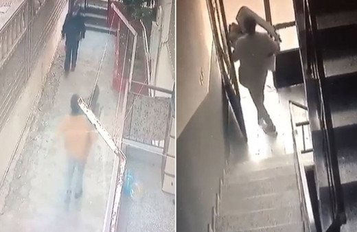 Depodan eşya çalan hırsız yöneticiye selam verdi Antalya'da ilginç anlar kamerada