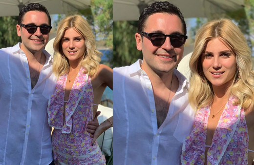 Hacı Sabancı ile Nazlı Kayı nişan töreninden ilk fotoğrafını paylaştı