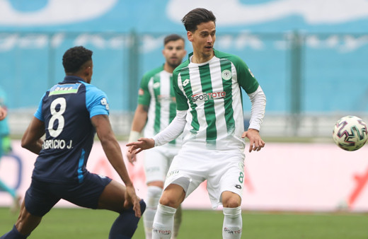 Konyaspor - Çaykur Rizespor maçında puanlar paylaşıldı