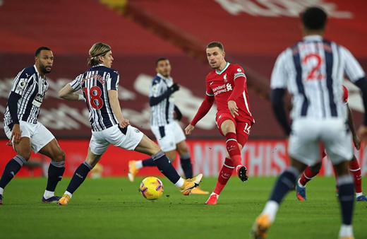 Liverpool 82'de yıkıldı! West Bromwich'ten deplasmanda 1 puan